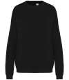 NS415 Native Spirit Unisex Terry 280 Oversized Sweatshirt Washed Black colour image